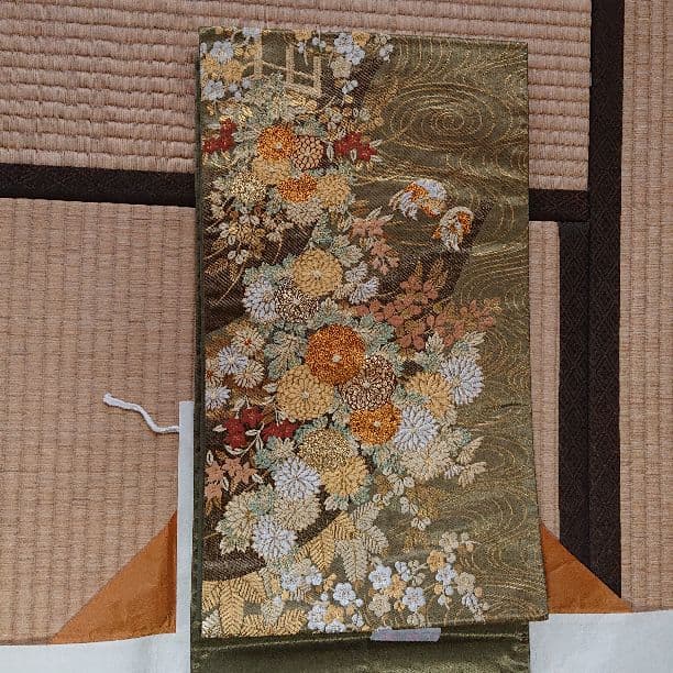 アンティークお買い得❗着物帯(袋帯)