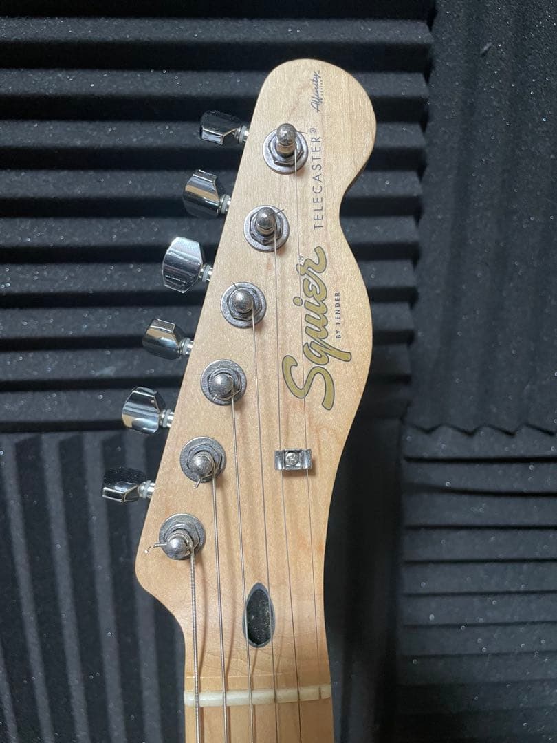 squier affinity Arctic White テレキャスター