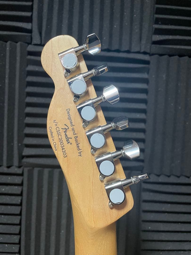 squier affinity Arctic White テレキャスター