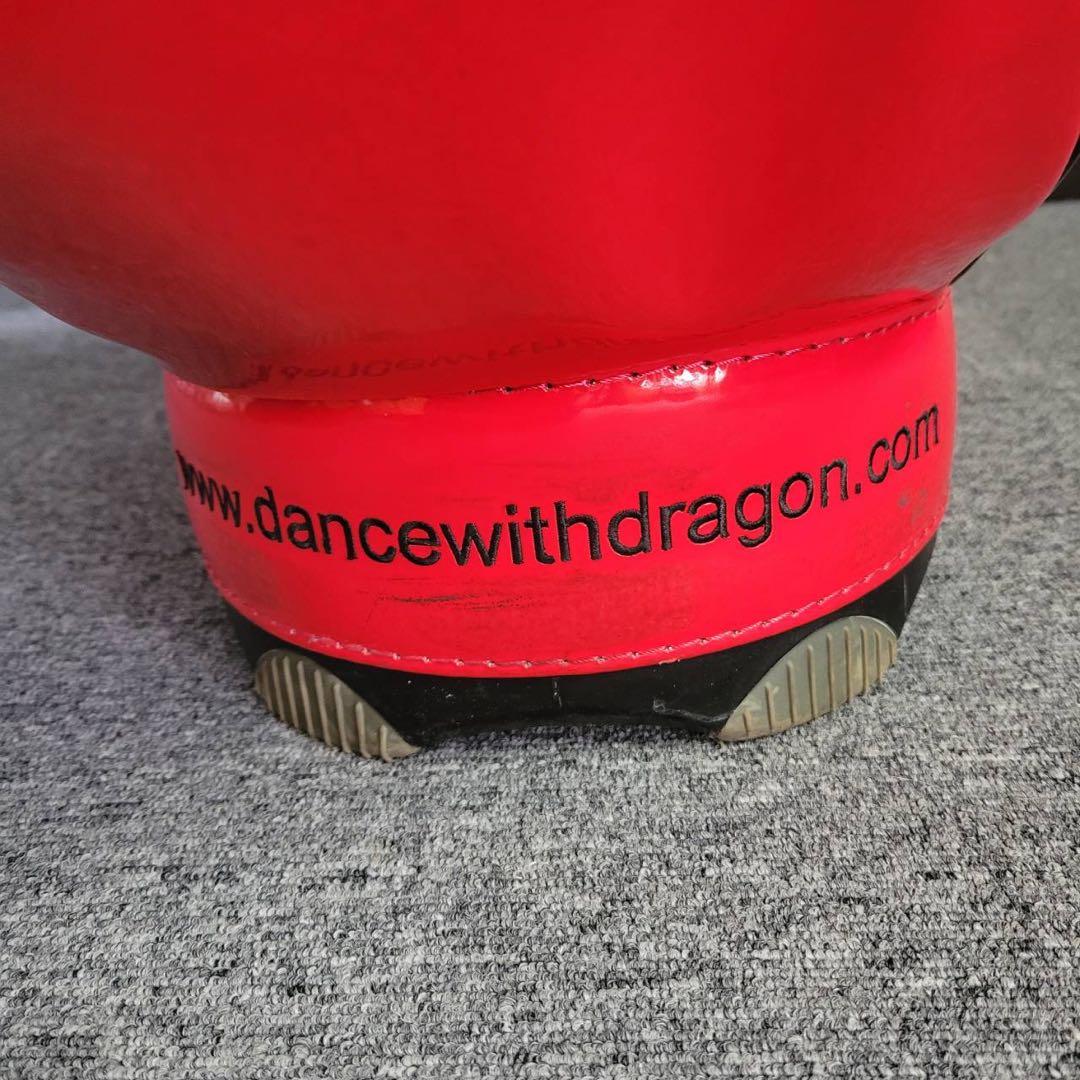 【匿名発送】DANCE WITH DRAGON　ゴルフバッグ　レッド