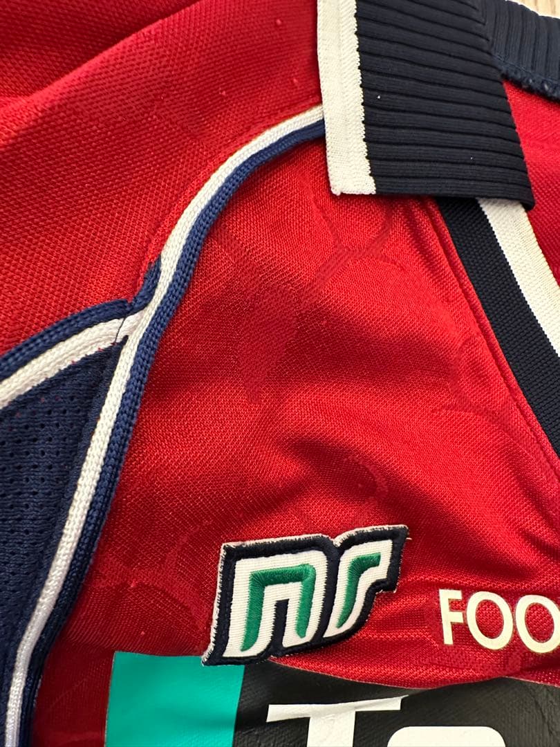 鹿島アントラーズ エネーレ2001シーズンユニフォーム 柳沢敦