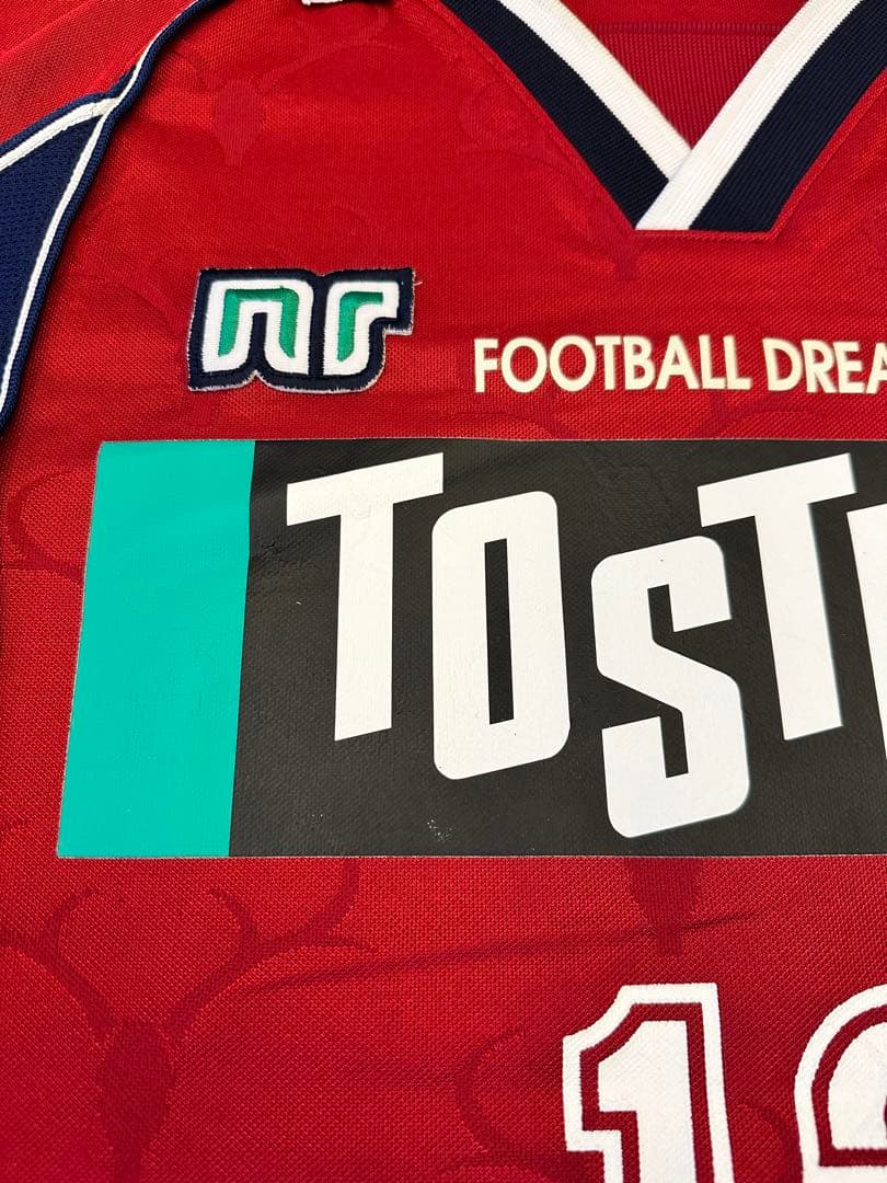 鹿島アントラーズ エネーレ2001シーズンユニフォーム 柳沢敦