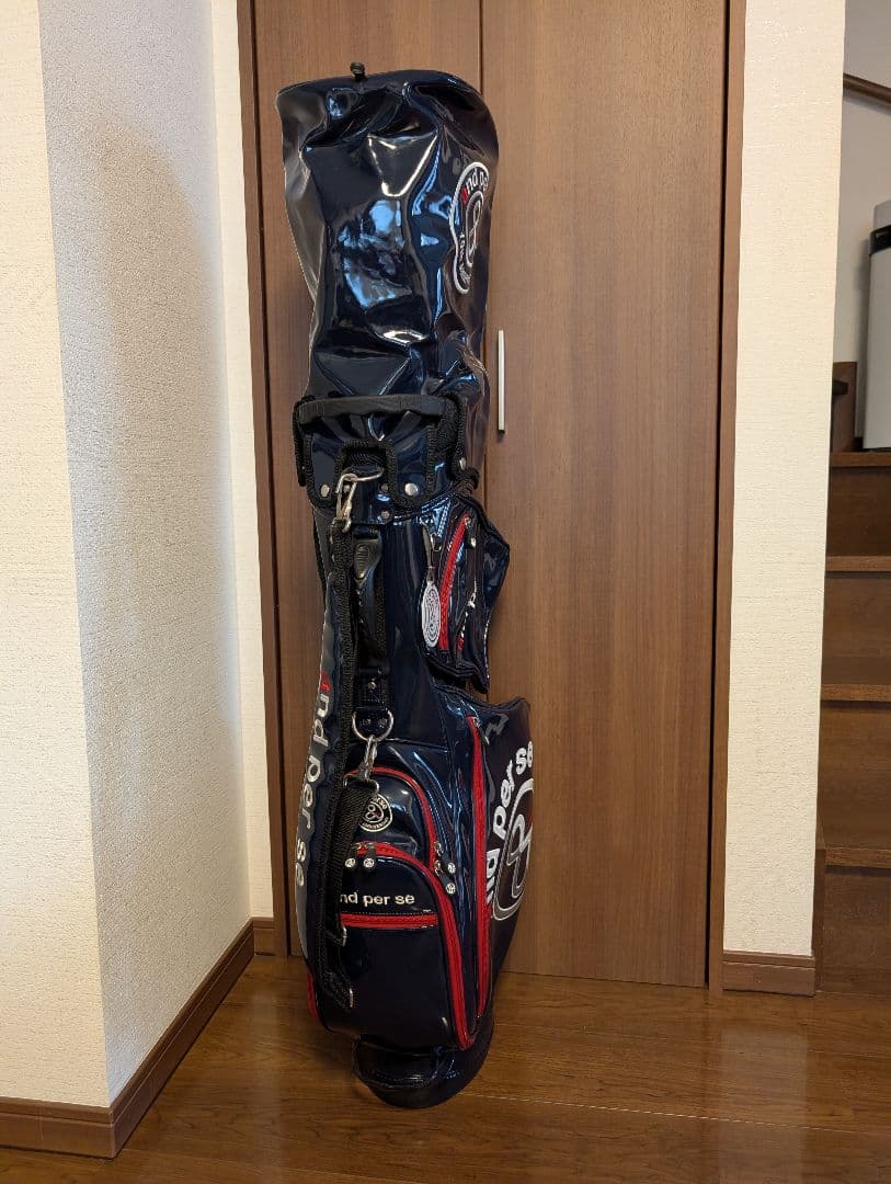 and per se 10周年記念 スタンド式キャディバッグ