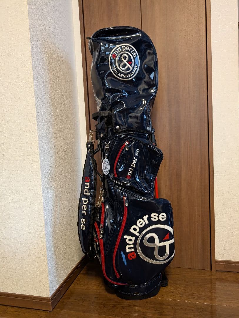 and per se 10周年記念 スタンド式キャディバッグ