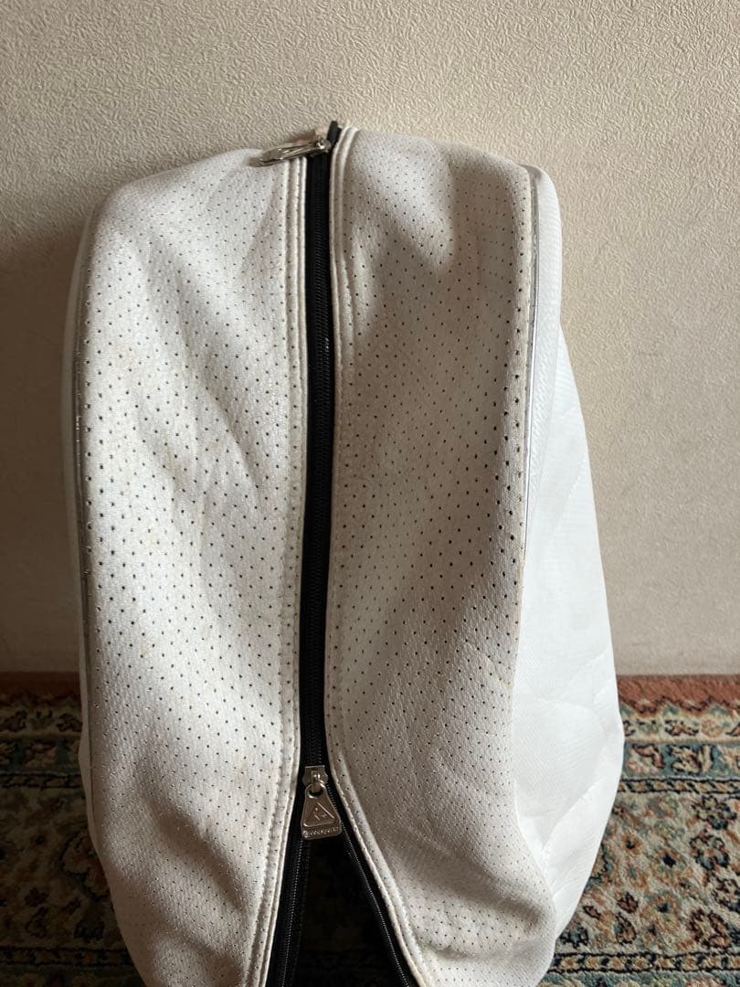 le coq sportif キャディバッグ ホワイト/ブルー