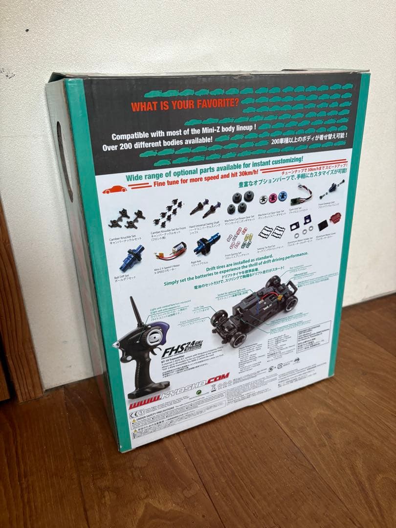 京商 ミニッツ Mini-Z AWD ロードスター ジャイロセンサー ライト搭載