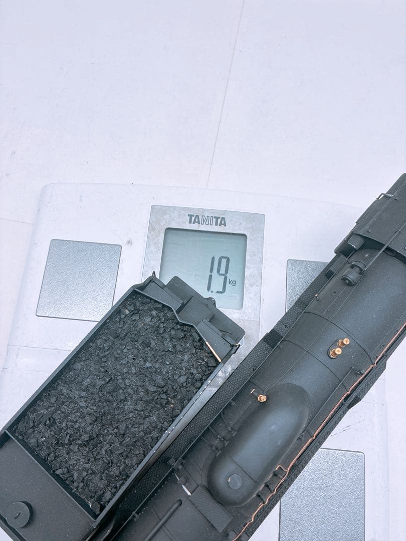 D51 528 蒸気機関車 鉄道模型 大型模型 本体＋テンダー セット ブラック