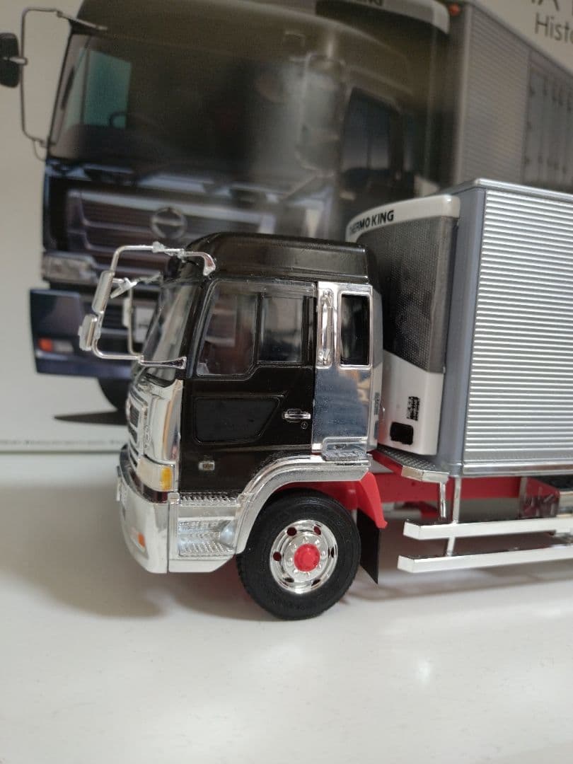 アオシマプラモデル完成品日野プロフィアテラヴィFRハイスター短尺冷凍サーモキング