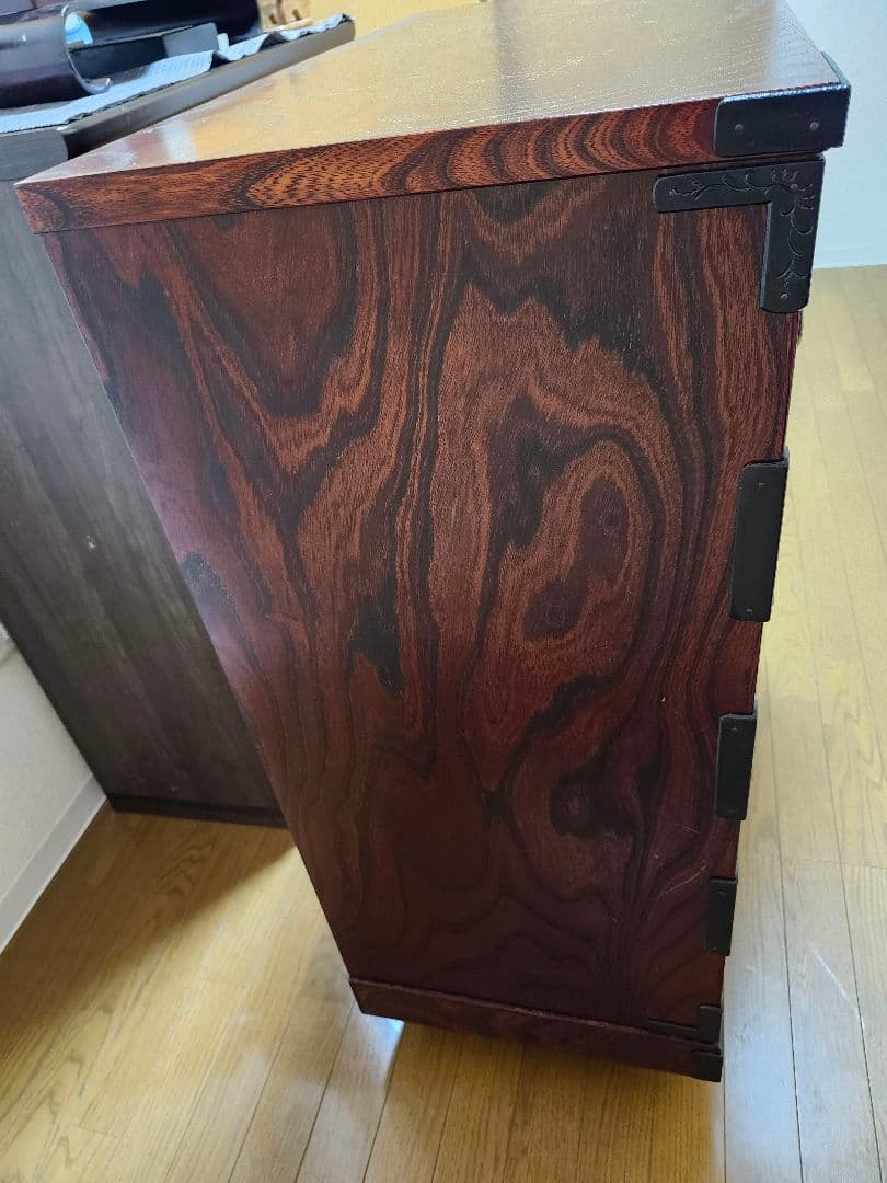 岩谷堂タンス 岩谷堂車箪笥 車箪笥 民芸家具 鍵2本付き