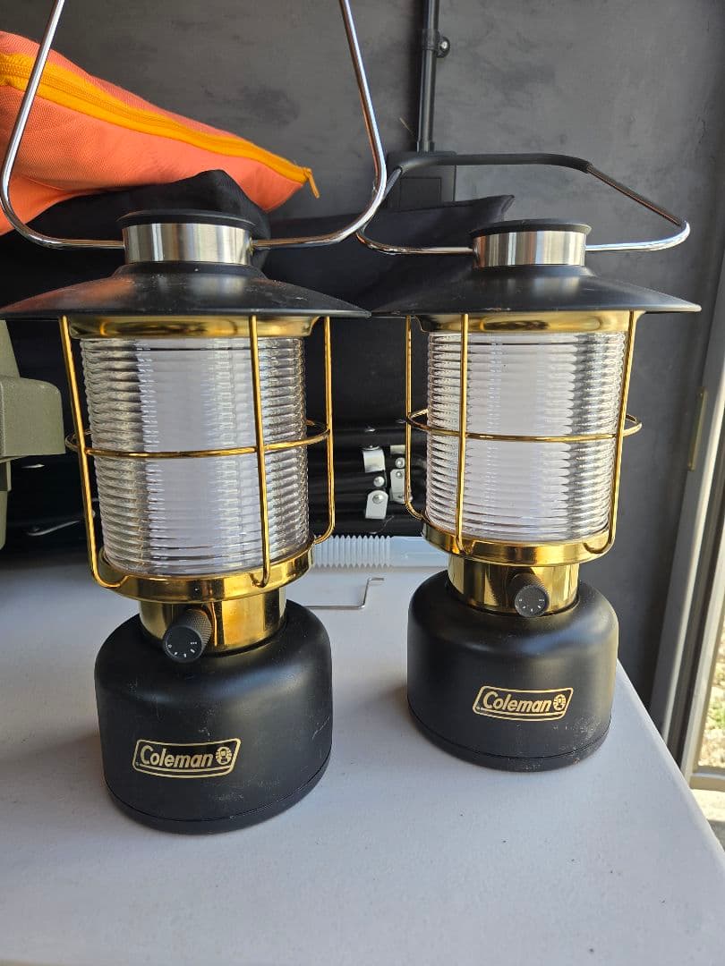 2個セット　Coleman 600 2022年モデル 電池ランタン