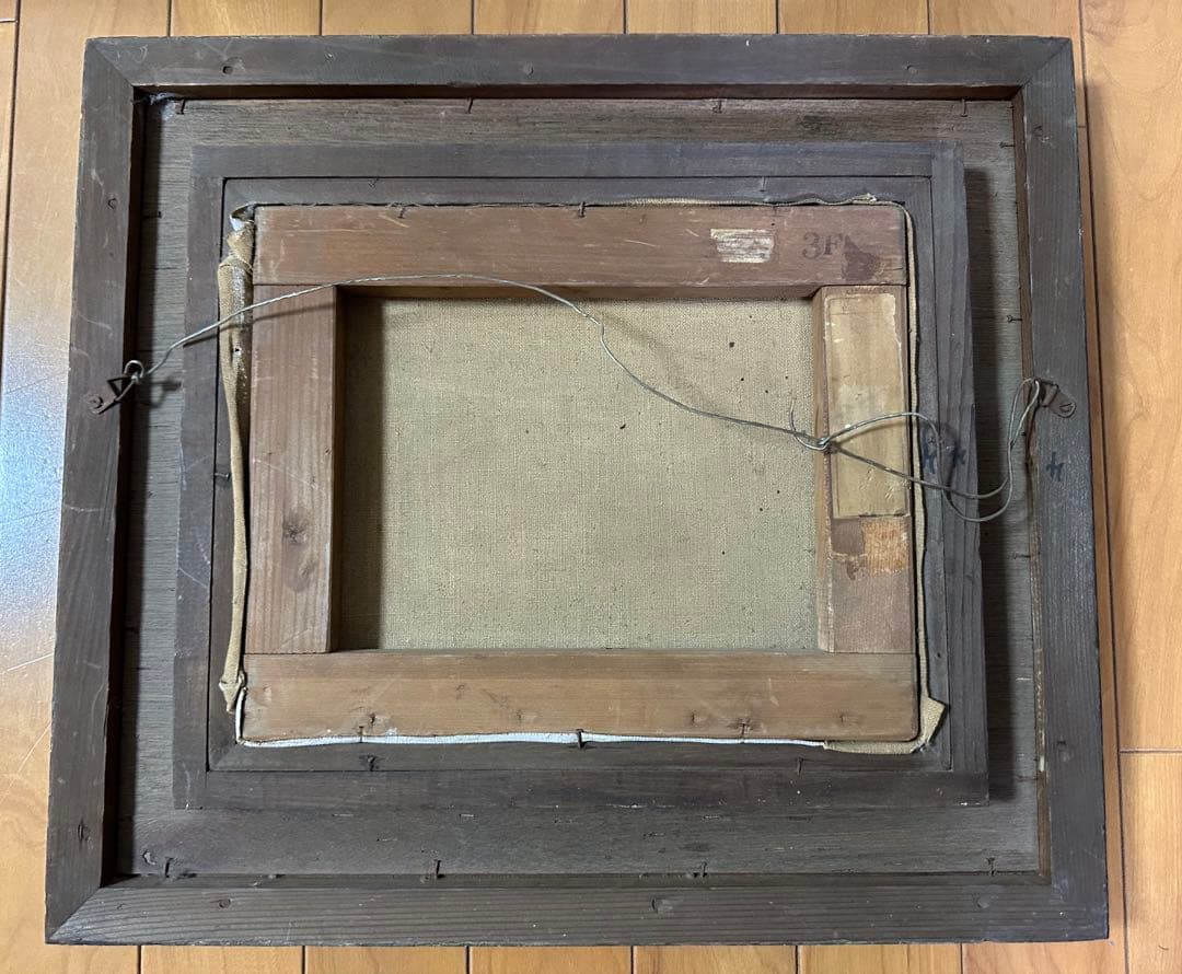 村岡大洋(TAIYO)作 油絵 「静物」美術品 40cm×45cm×4cm 果物