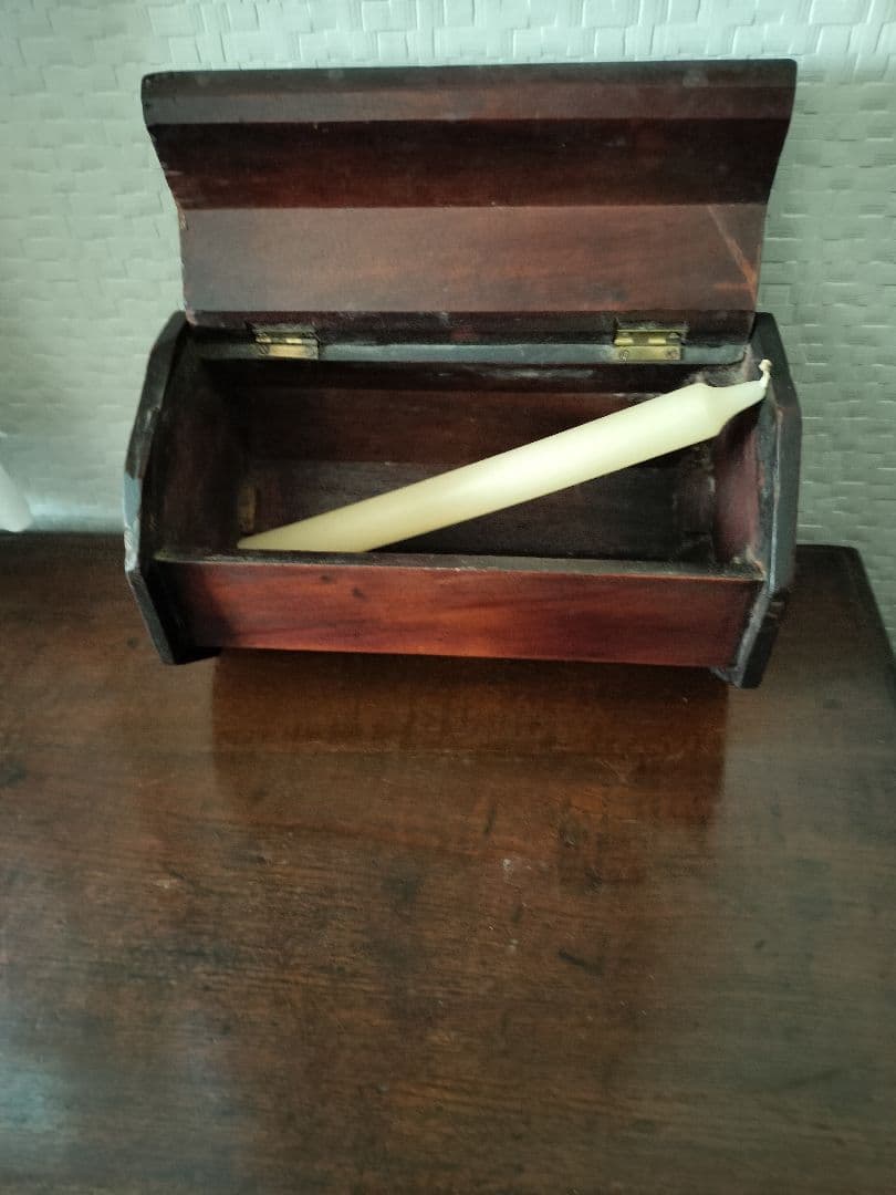 レア　イギリスアンティークロウソク入れ 1800年代