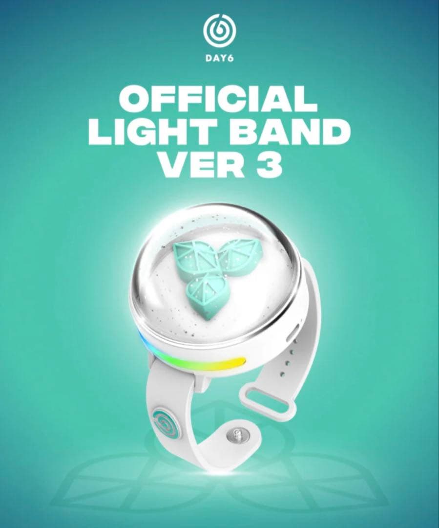 2本セット DAY6 公式 ライトバンド 最新 VER.3 新品 ペンライト