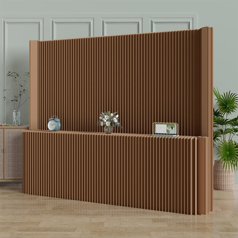 展示台高さ1.5ｍ長さ1-2ｍ陳列用品組立不要折りたたみパーテーション間仕切り