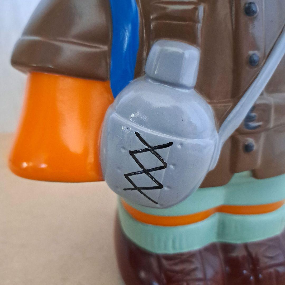 佐藤製薬　ぞうさん　サトちゃん　31センチ　探検家　貯金箱　フィギュア