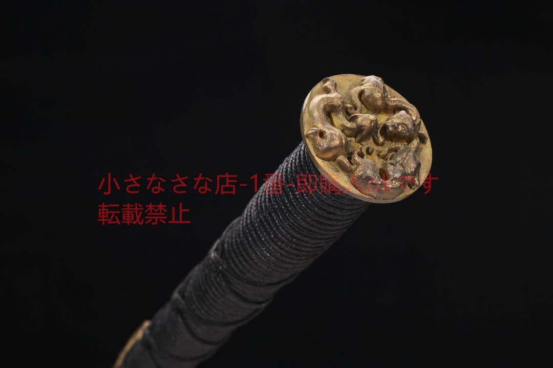 経典銅装漢剣八面百錬文紋鋼 古兵器 武具 刀装具 日本刀 模造刀 居合刀