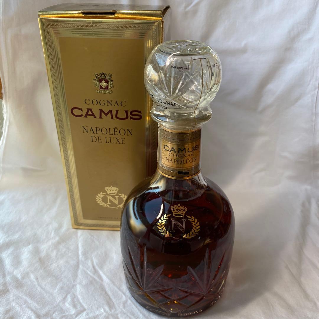 【未開栓・箱付】カミュ ナポレオン 3本セット（デラックス / グランマルキ）