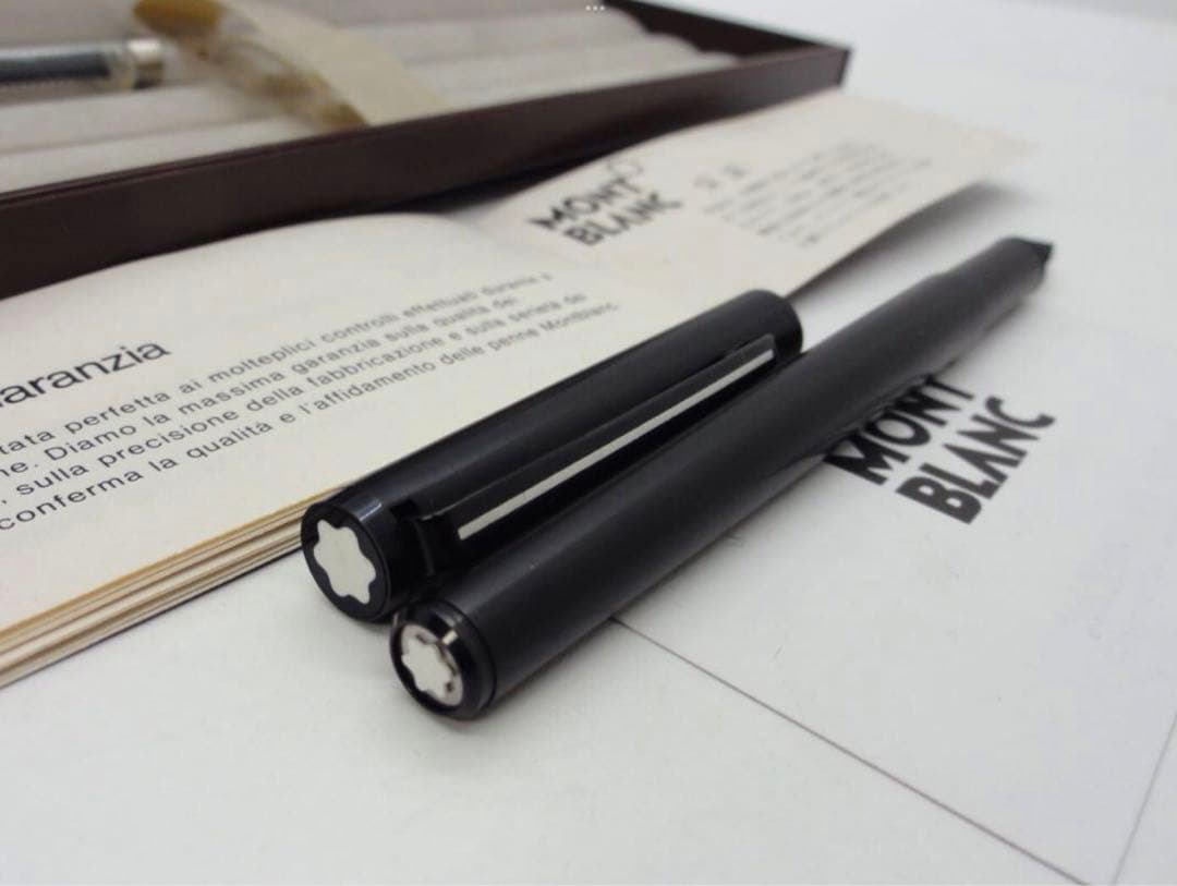 モンブラン　社史上最初で最後の★ブラックロードナイト鉱加工No1124★黒薔薇鉱