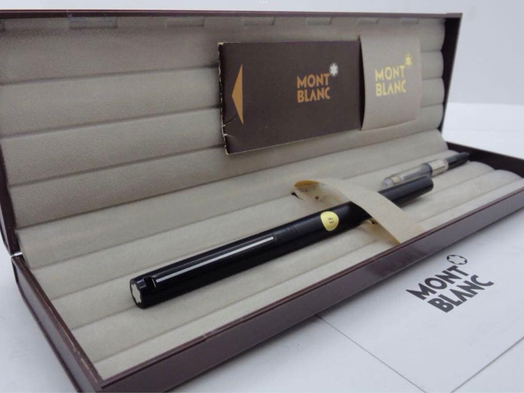 モンブラン　社史上最初で最後の★ブラックロードナイト鉱加工No1124★黒薔薇鉱