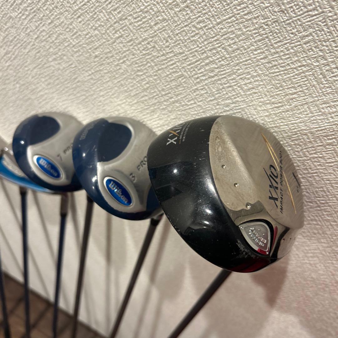 ウィルソン他　レディースL 10本　右利き　ゴルフセット