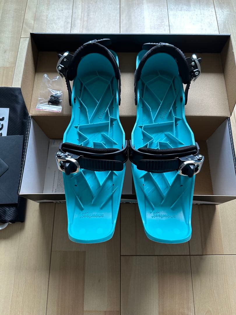 正規品 スノーフィートミニ キッズモデル 専用Wax付き ターコイズ