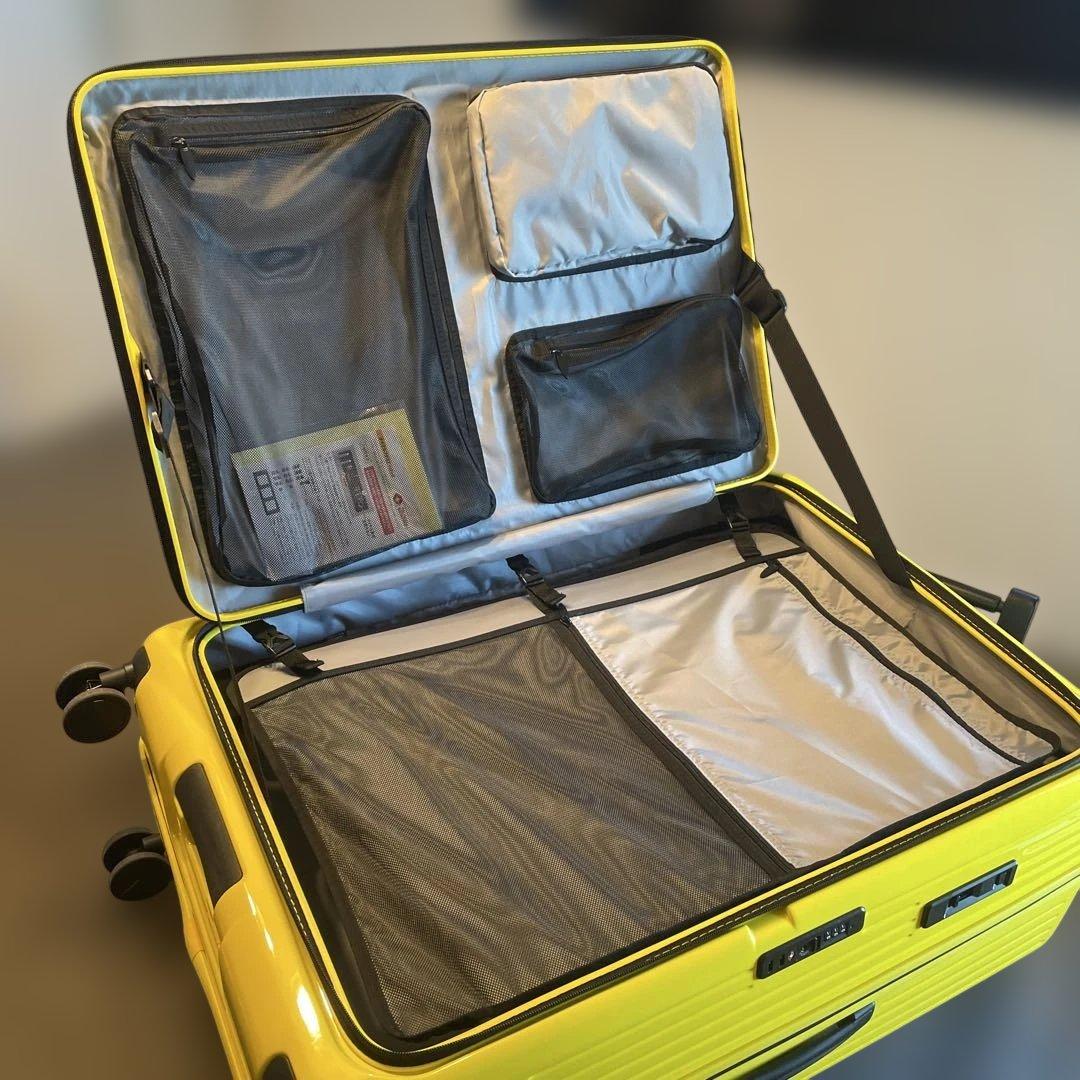 値下！！新品未使用★フロントオープン！スーツケース142L 大型