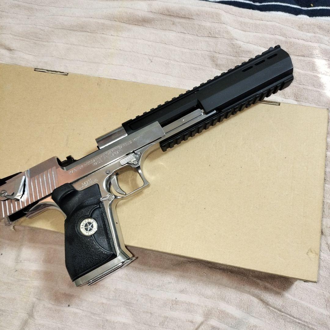 Z*t様 マルイデザートイーグルレオンカスタムライラック製10インチガンドットサ