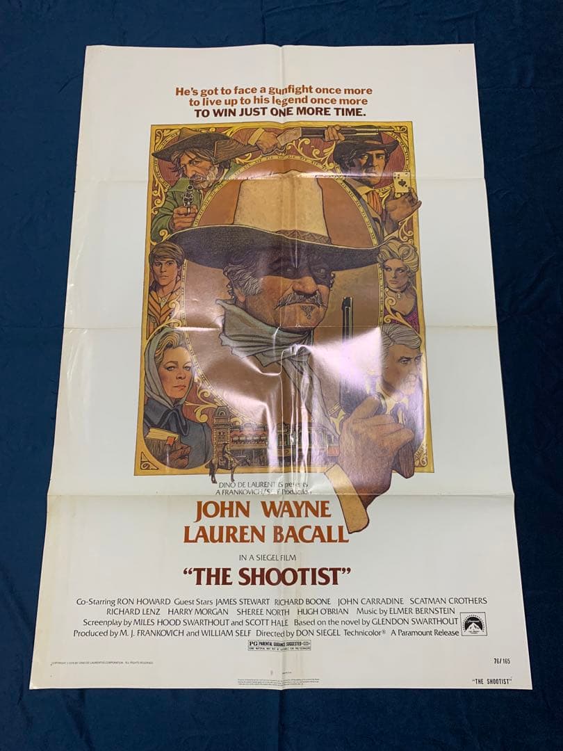 ラスト・シューティストTHE SHOOTIST USオリジナル映画ポスター