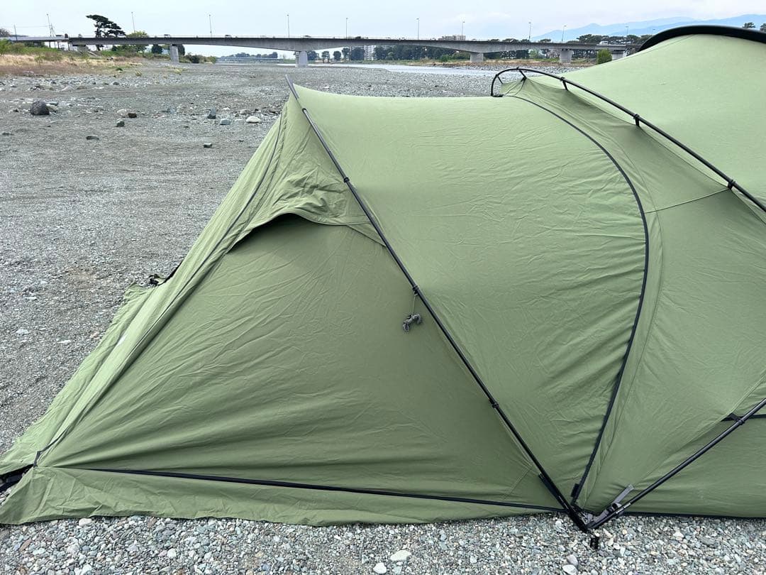 MINIMAL WORKS シェルターGHベスティビュール　オリーブ　&op