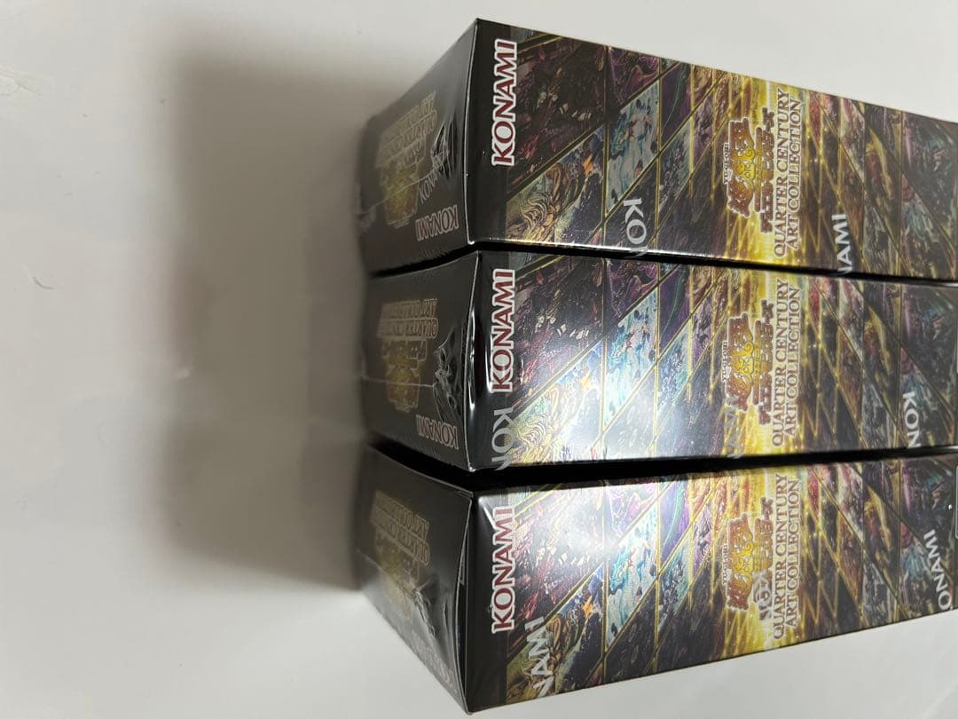 遊戯王 ART COLLECTION シュリンク付き　3BOX 未開封