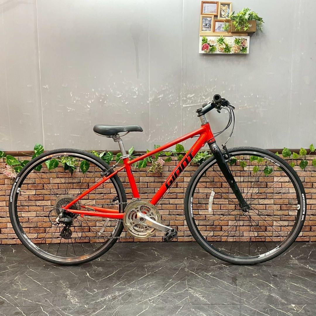 【62】クロスバイク GIANT ESCAPE オレンジ XXS