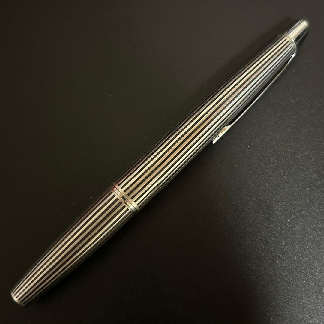 パイロット ミュー ストライプ 一体型 廃盤 廃番 蝕刻 食刻 μ