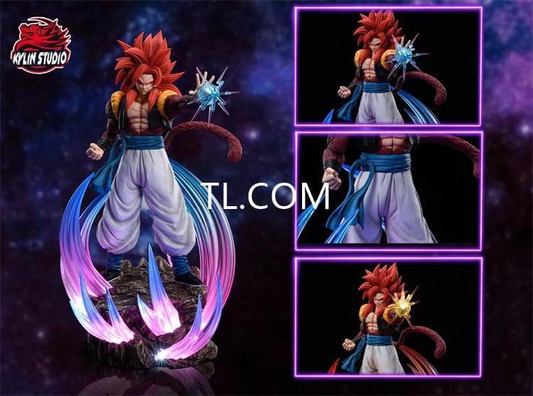 新品未開封『ドラコンボール』　超サイヤ人4 ゴジータ　ガレージキット スタチュー