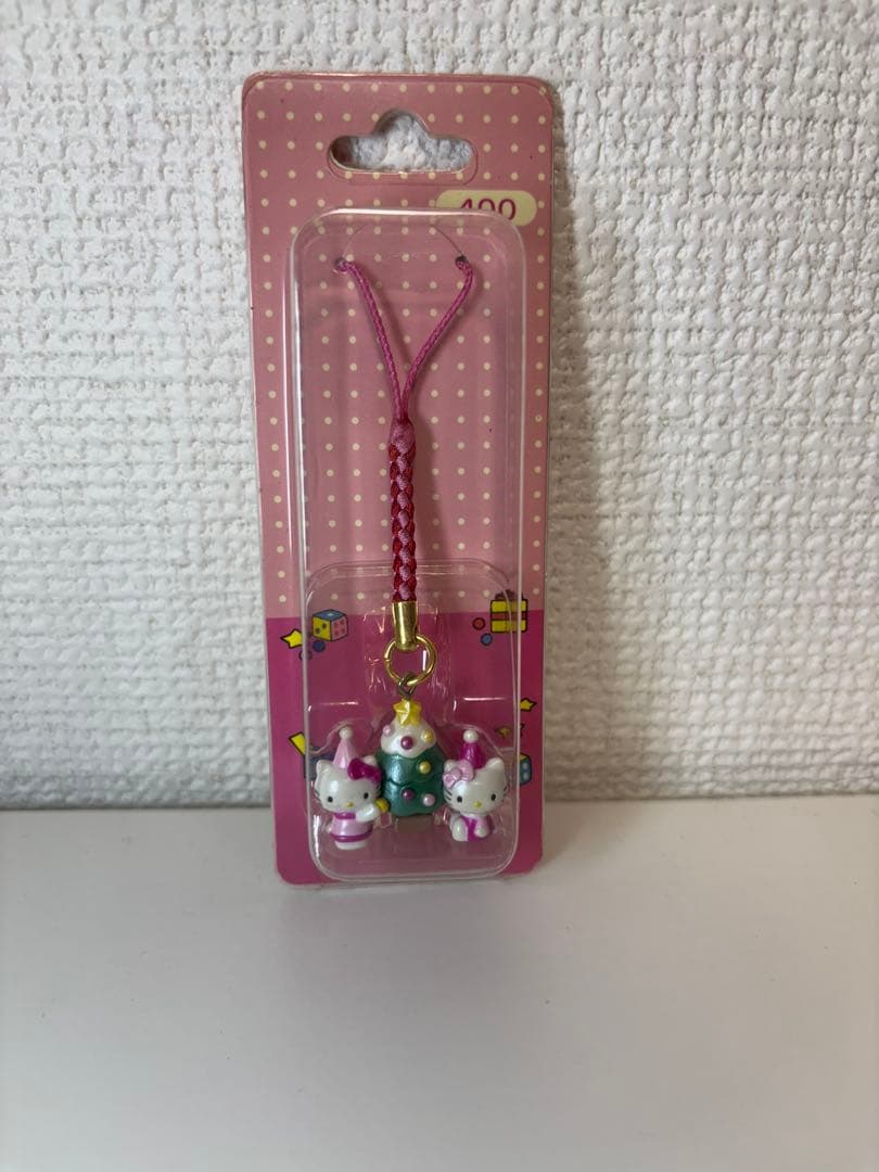 ハローキティ　クリスマス　ストラップ　値付け