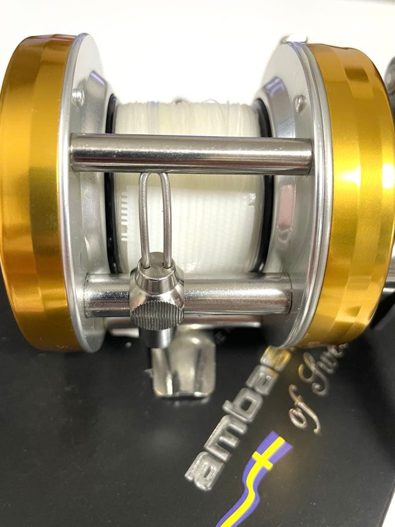 ABU×ディスプラウト×福田 アンバサダー5501CS ROCKET ゴールド