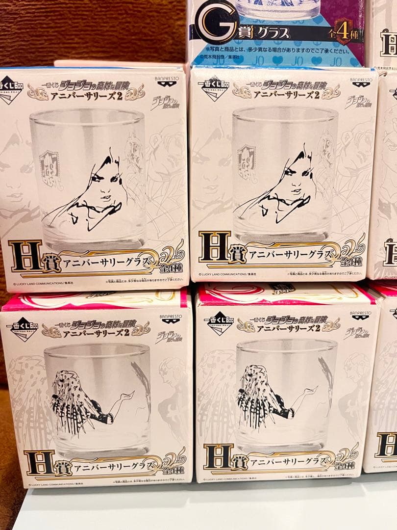 一番くじジョジョの奇妙な冒険　グラスまとめ売り