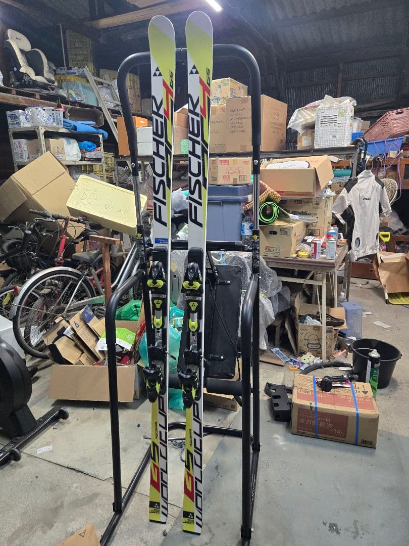 FISCHER RC4 GS 195cm R35 業者チューン済使用少　値引可