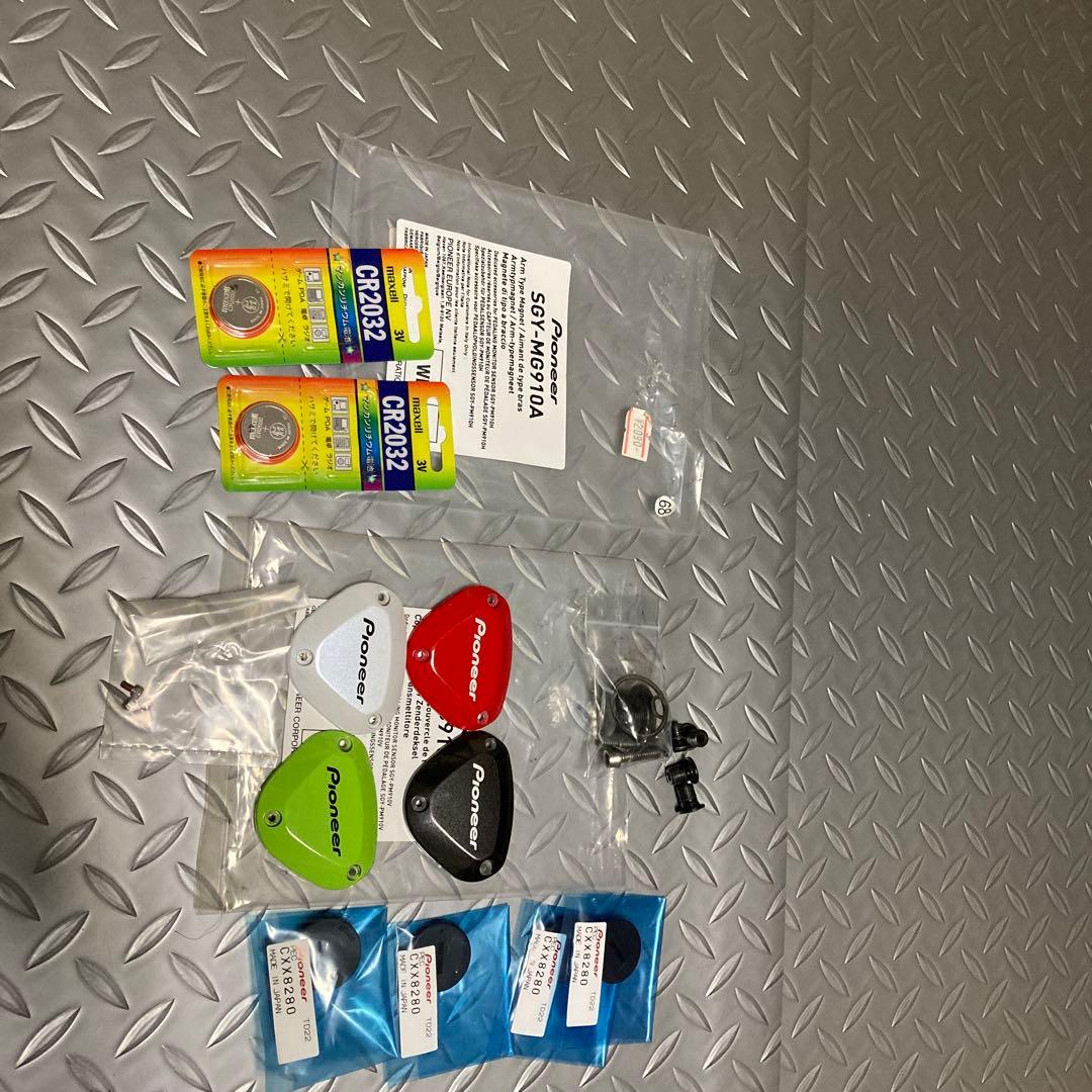 Pioneer パワーメーターR8000アルテクランク、サイコン、おまけ付き