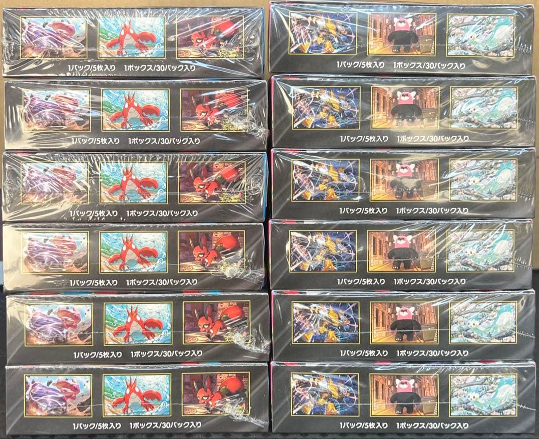 ポケモンカード メガブレイブ メガシンフォニア12BOX シュリンク付き