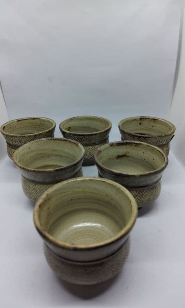 人間国宝島岡達三の象嵌縄文煎茶器、特別価格で！