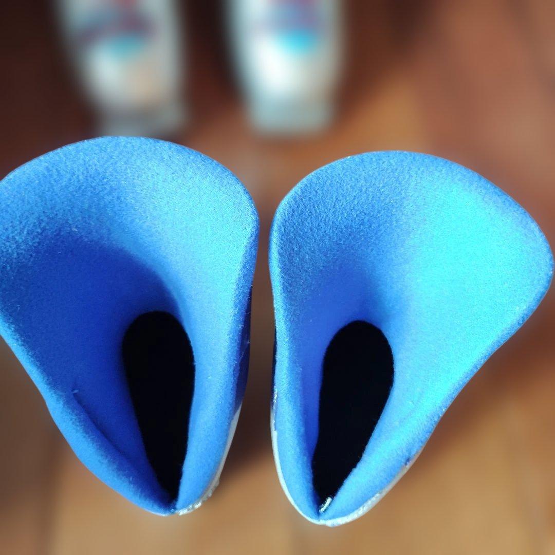 KAZAMA 90cm キッズ スキーセット ブルー