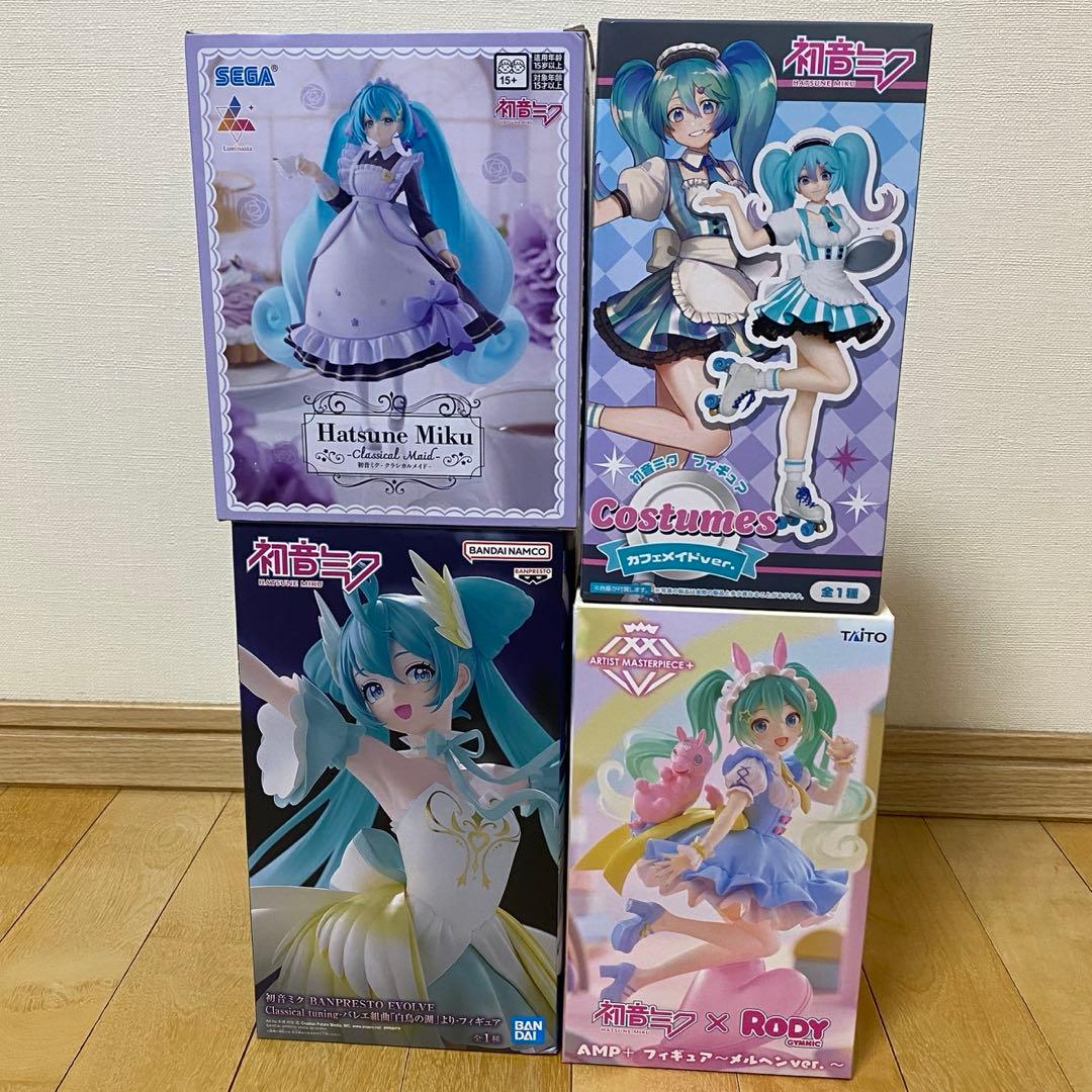 【未開封】タイクレ限定含む 初音ミク フィギュア 8体セットまとめ売り