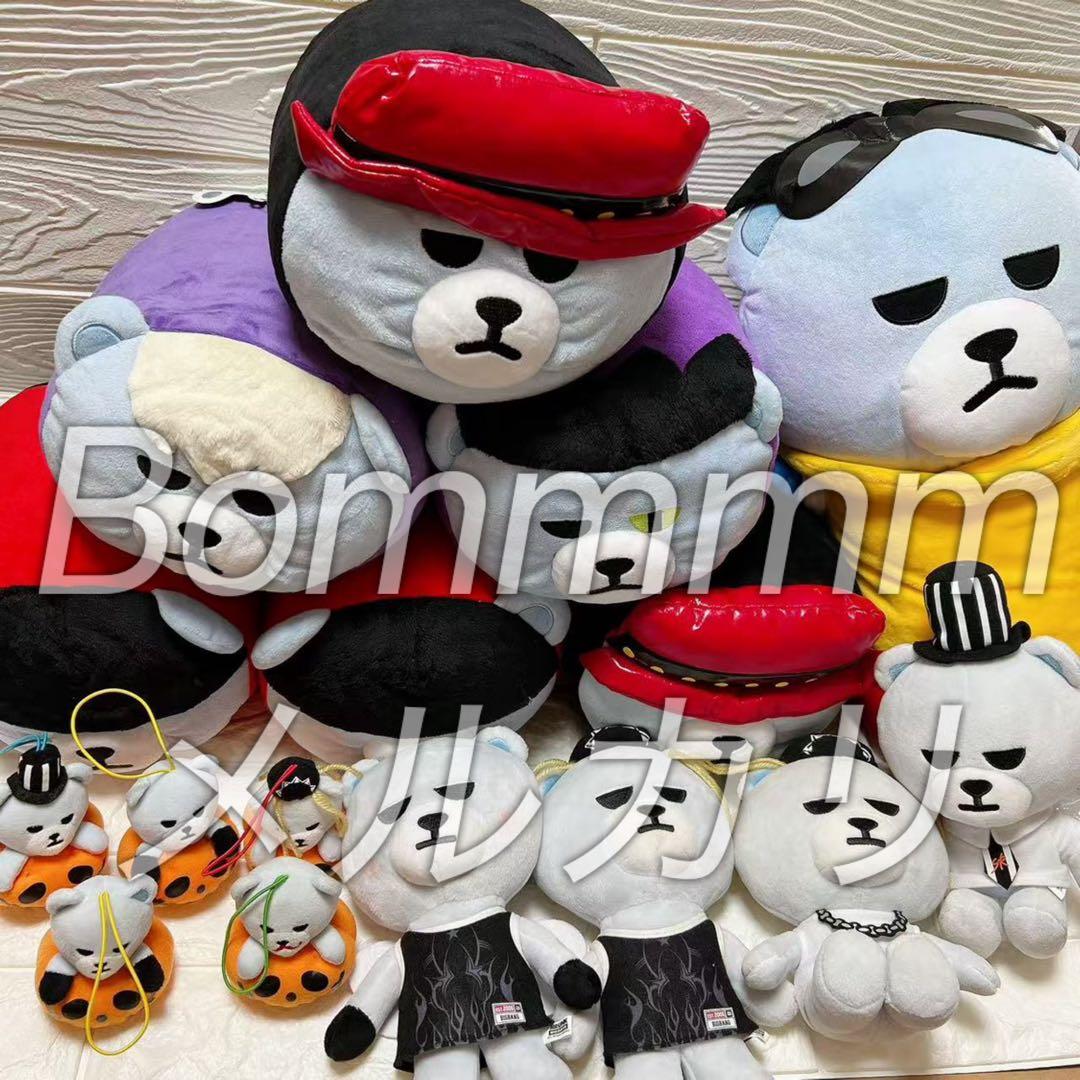 16点　BIGBANG KRUNK ぬいぐるみセット　まとめ売り