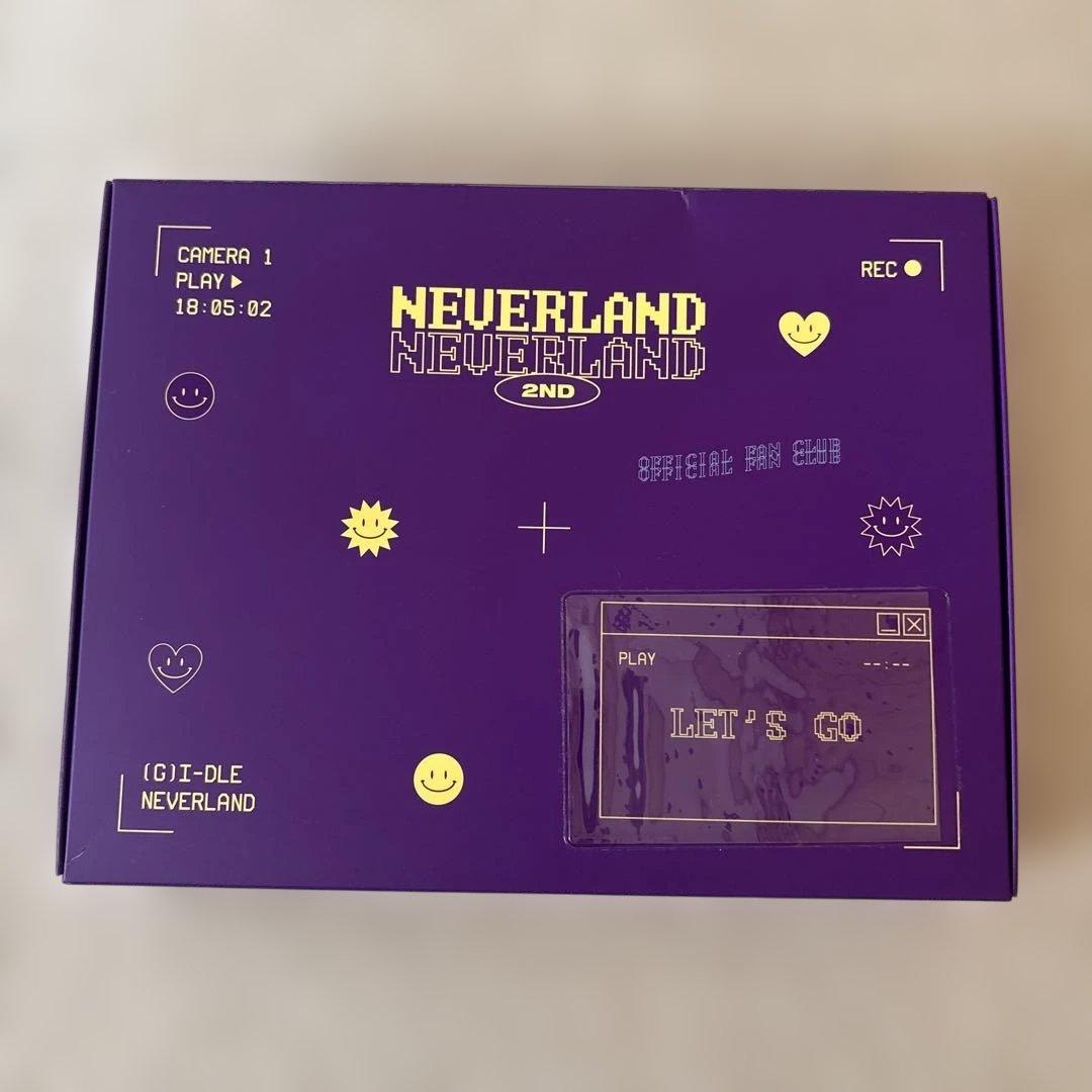 アイドル GIDLE NEVERLAND 2ND OFFICIAL FAN CLUB