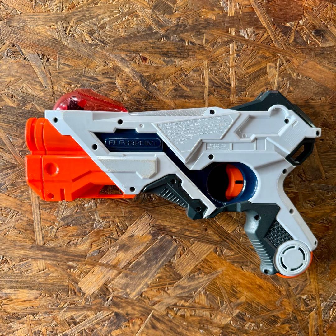 Nerf トイガン 5丁セット，1人プレイパーツ付き