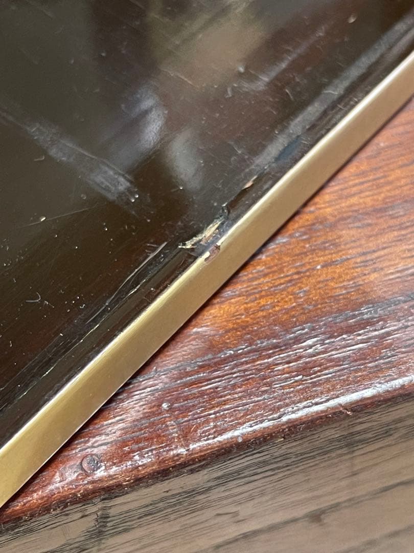 【茶道具】蒔絵野弁当　野点　弁当箱　花見重　年代物　漆器　金蒔絵　重箱