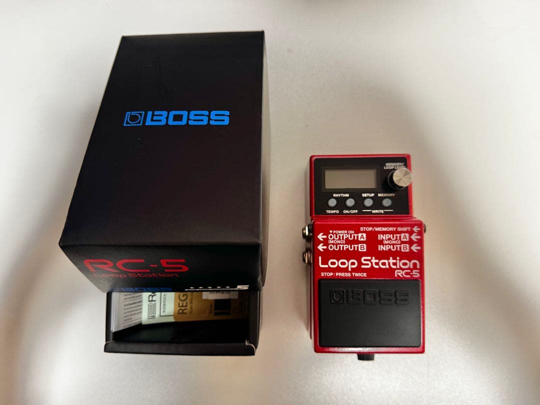 BOSS RC-5（電池、USBケーブル付）