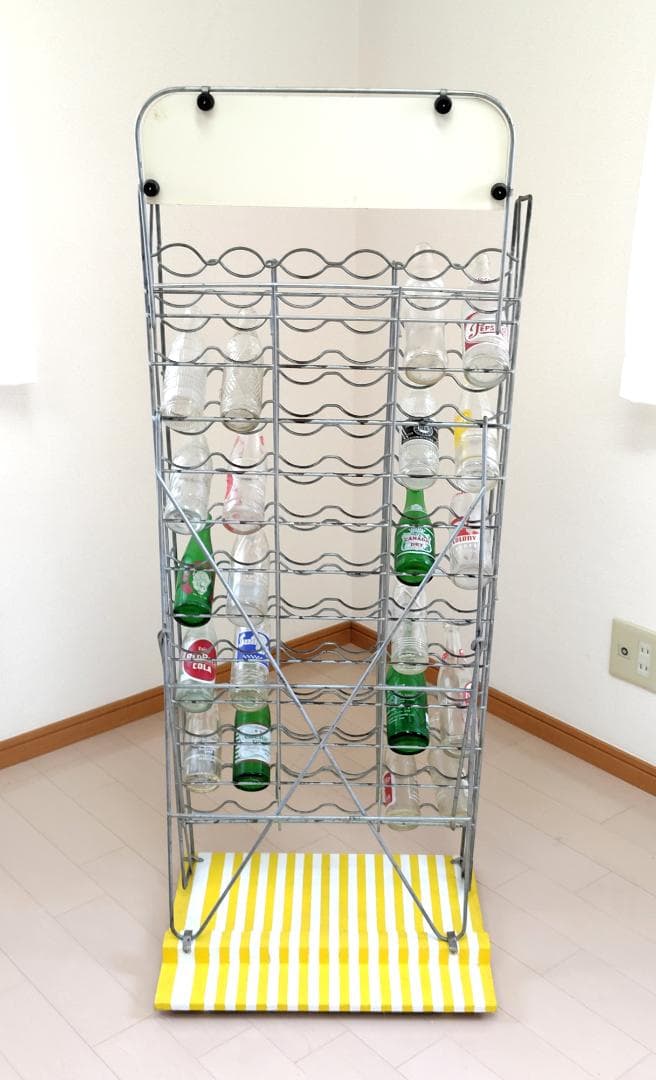 ペプシコーラ ペプシ　レトロ　1951～1962　ボトル陳列棚