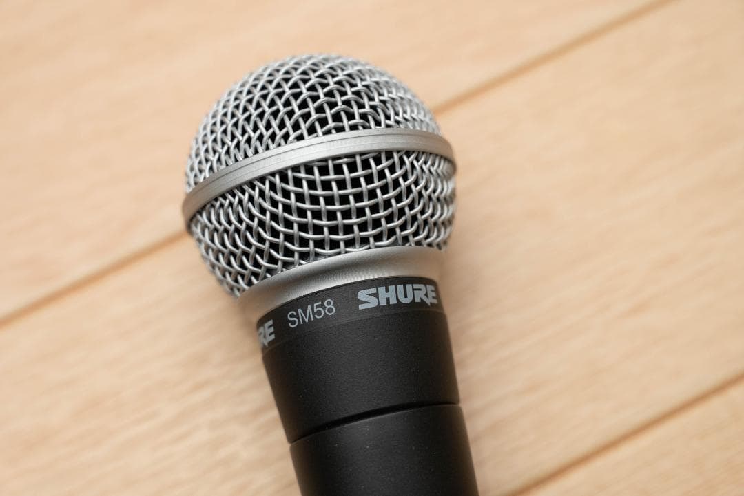 【美品】Shure SM58 ダイナミックマイク①