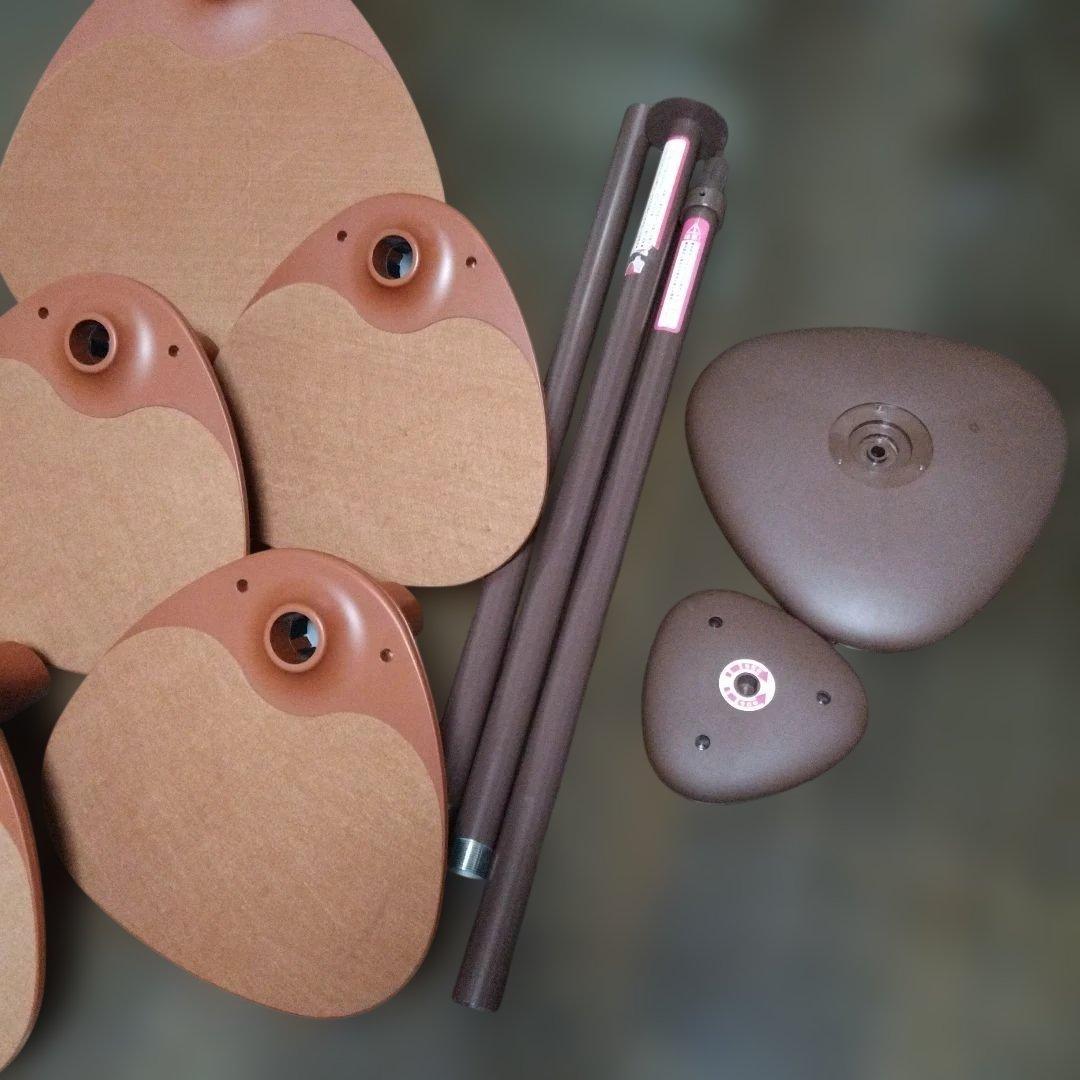 OPPOキャットタワー キャットフォレスト ５段ブラウン